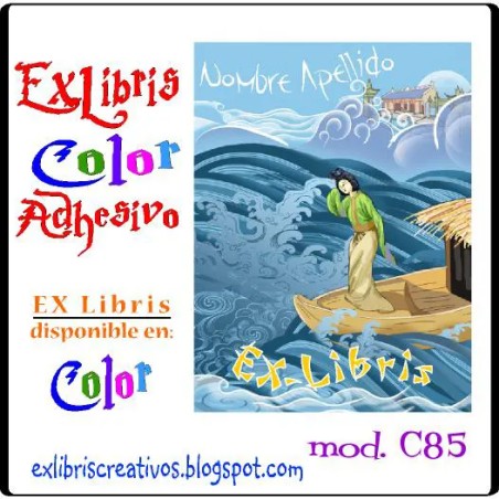 ExLibris Geisha barca