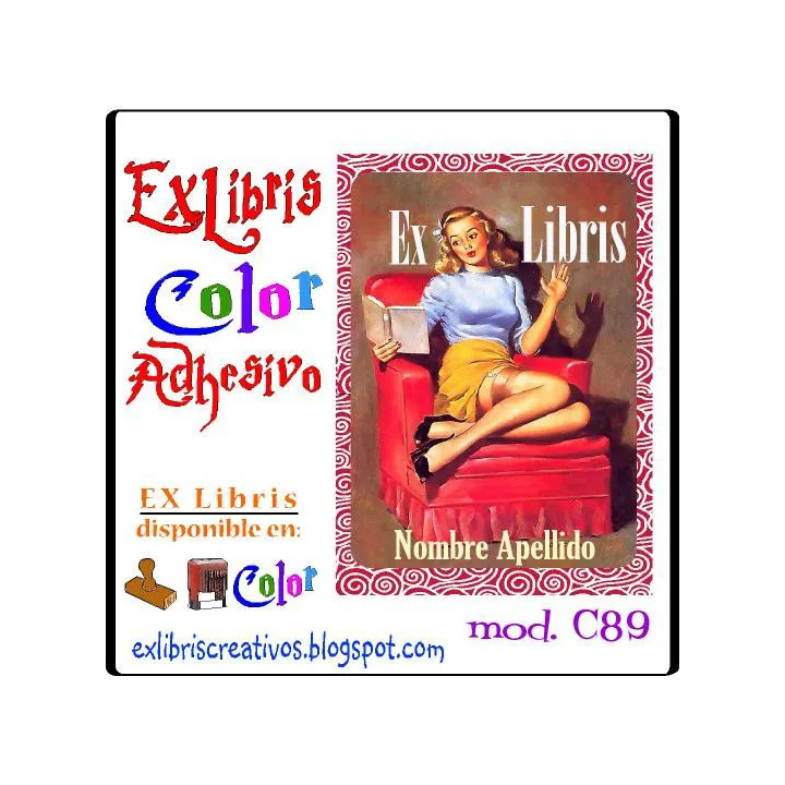 ExLibris Pin-up sillón