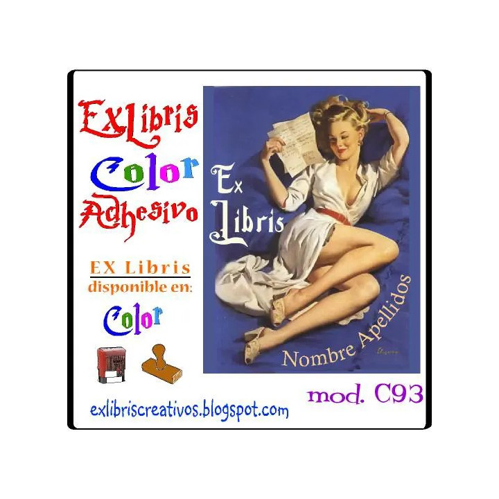 ExLibris Lectora Pin-up