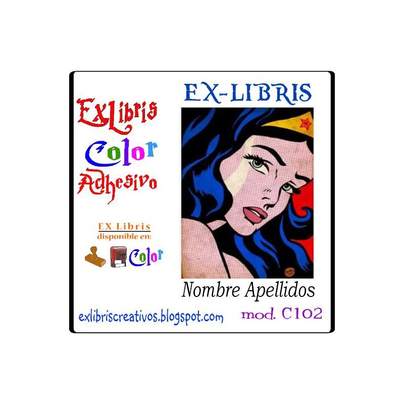 ExLibris Wonder Woman