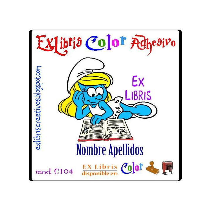ExLibris Pitufina