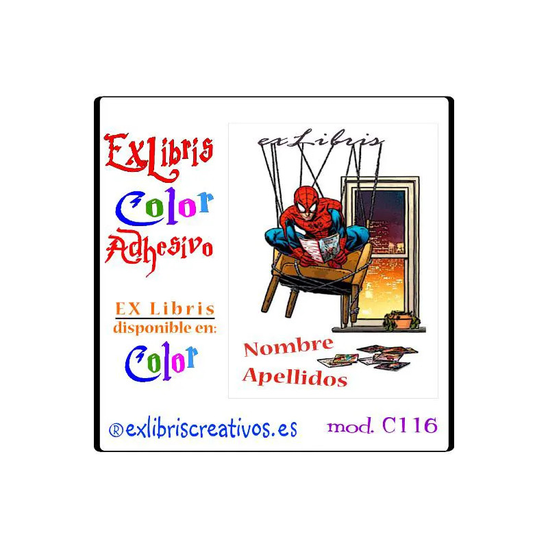 ExLibris Spiderman lee