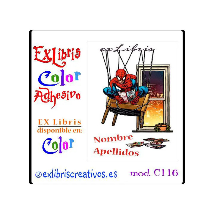 ExLibris Spiderman lee