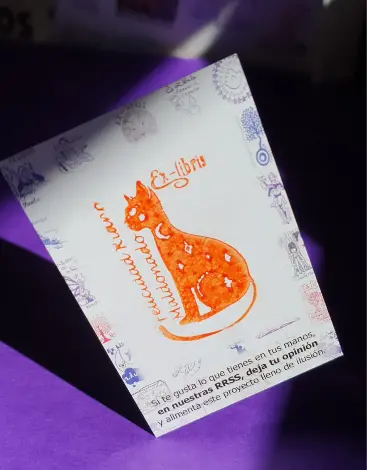 ExLibris Gato místico