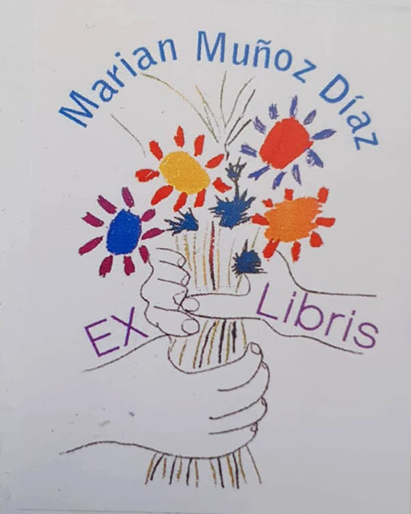 Exlibris floral